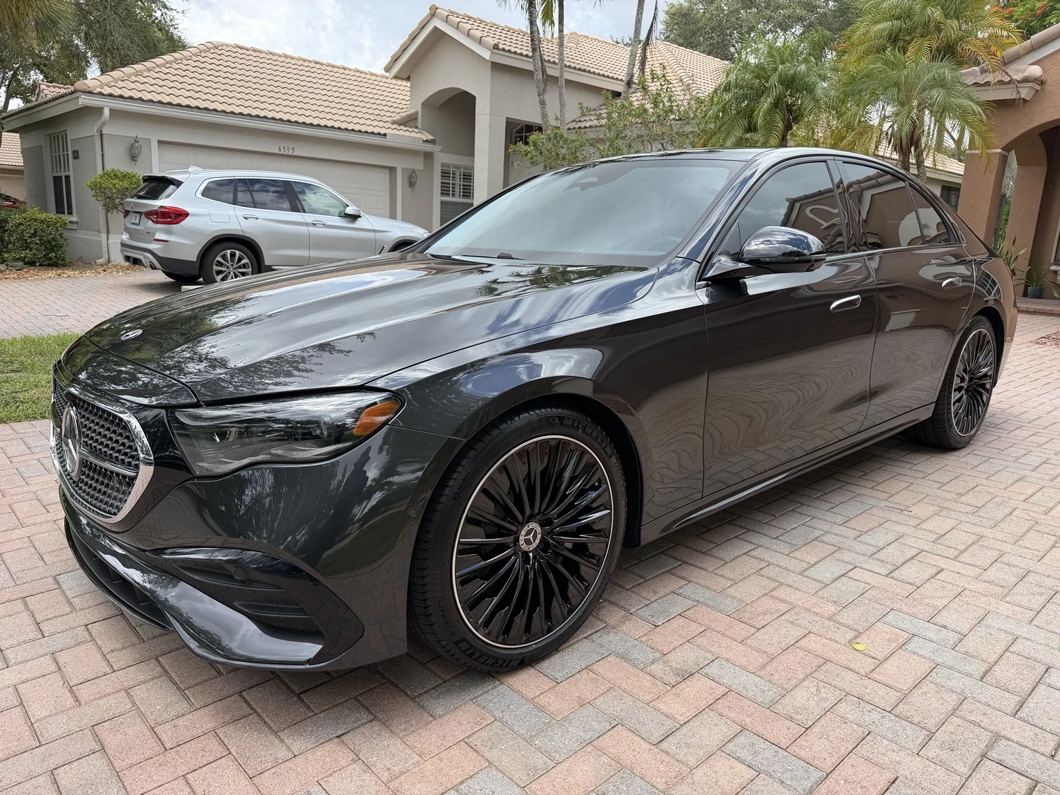 Mercedes-Benz sedan with a freshly detailed exterior